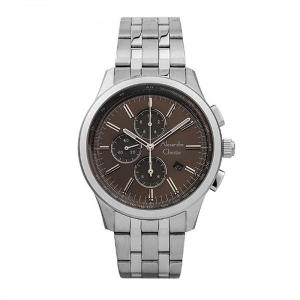 Alexandre Christie AC 6557 Silver Brown MCBSSBO